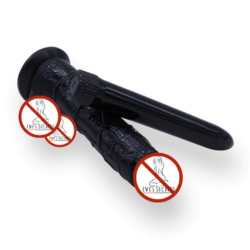 Realistic Dildo and Vibrator 2Pcs Set / Vaginal and Anal Toys for Adults - EVE's SECRETS